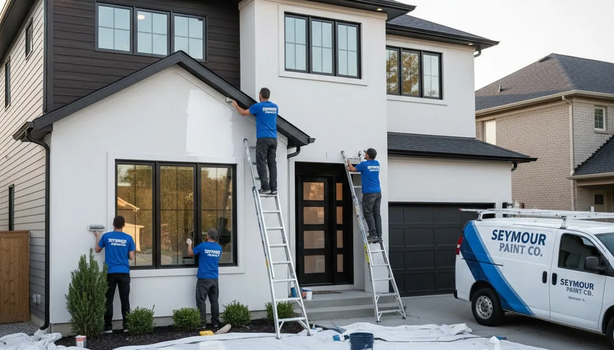 Professional house painting services in Champaign, IL for residential interior and exterior painting projects